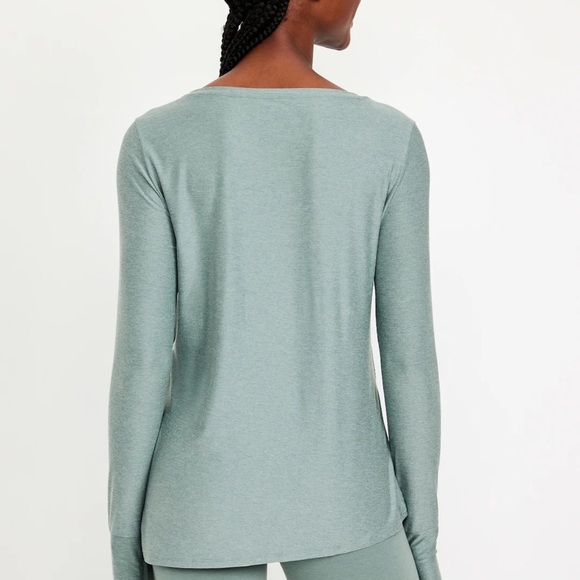 NWT OLD NAVY CloudMotion Side-Tie Tunic COLOR UNDERWATER SIZE LARGE - Picture 2 of 5